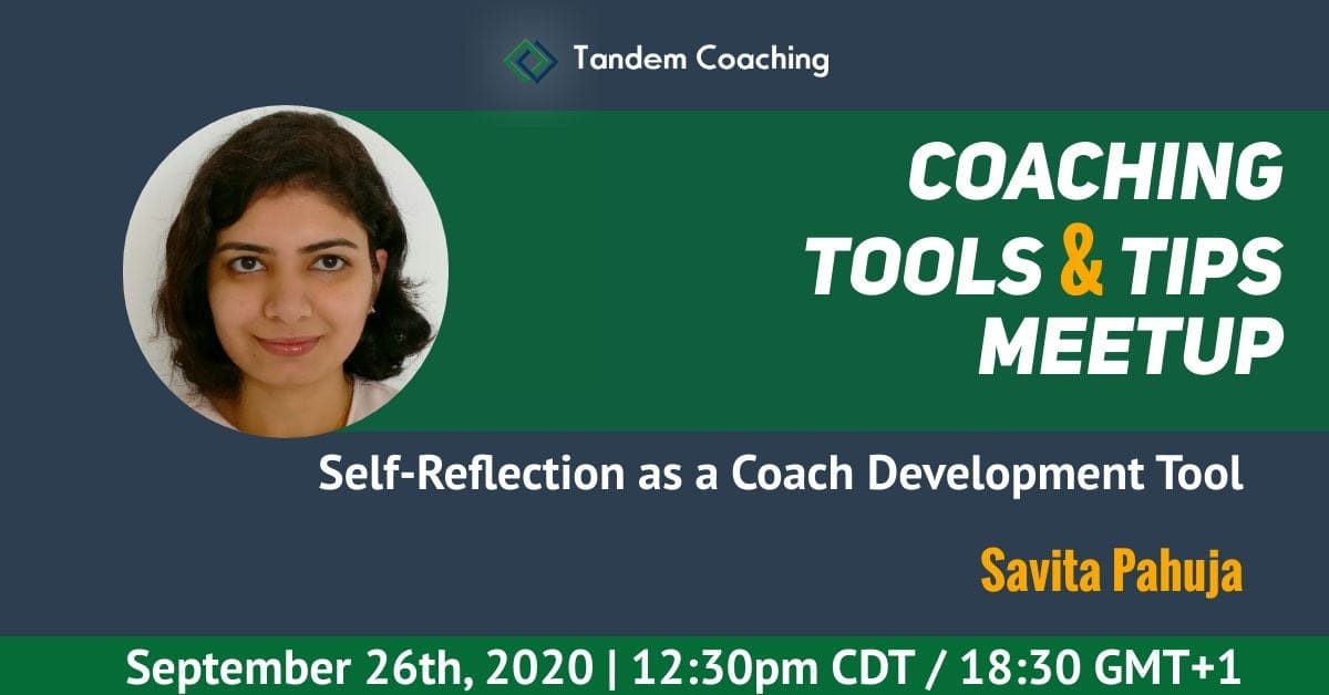 Coaching Tools & Tips - Savita Pahuja