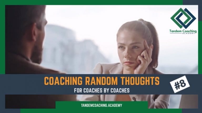 Coaching Random Thoughts #8 - Engaged Neutrality