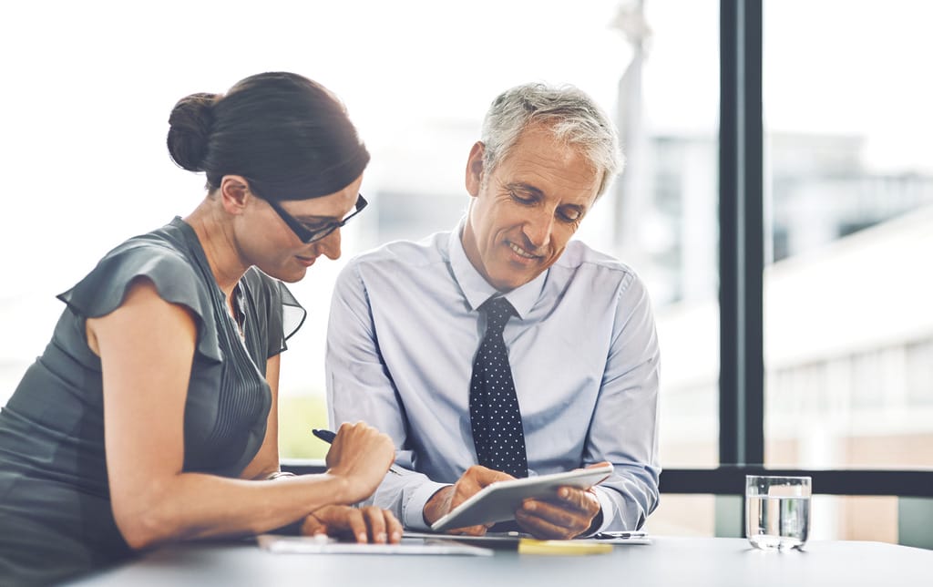CTO in a one-on-one coaching session discussing leadership strategies