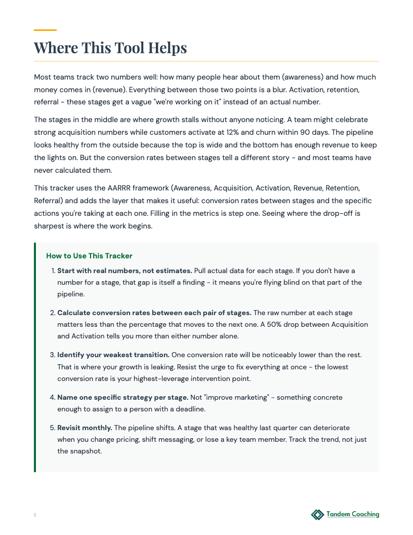 Growth Pipeline Tracker - preview