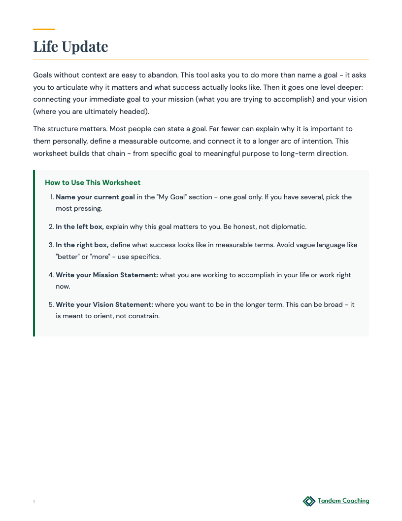 Life Update - preview