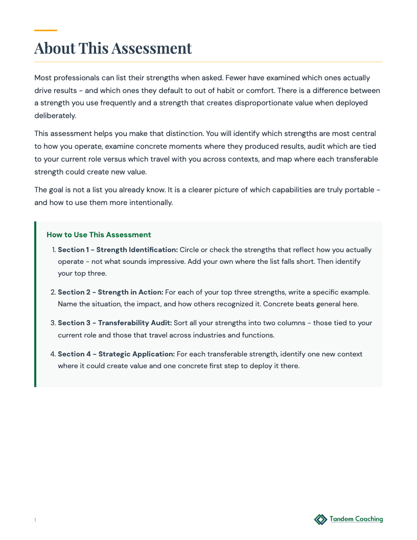 Professional Strength Exploration - preview