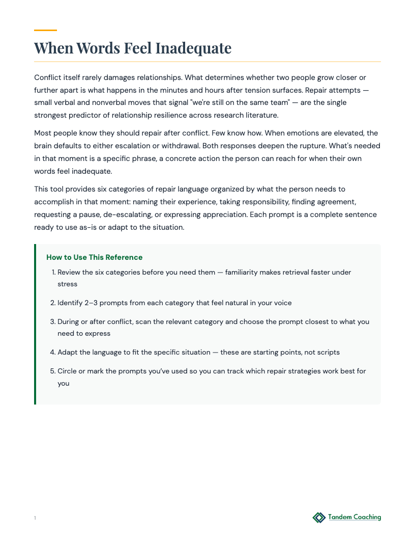 Relationship Repair Prompts - preview