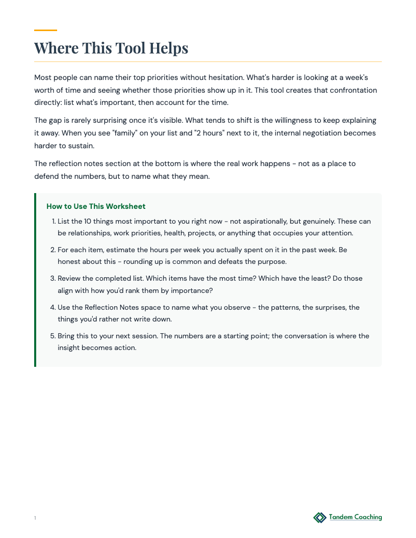 Time vs. Priority Review - preview