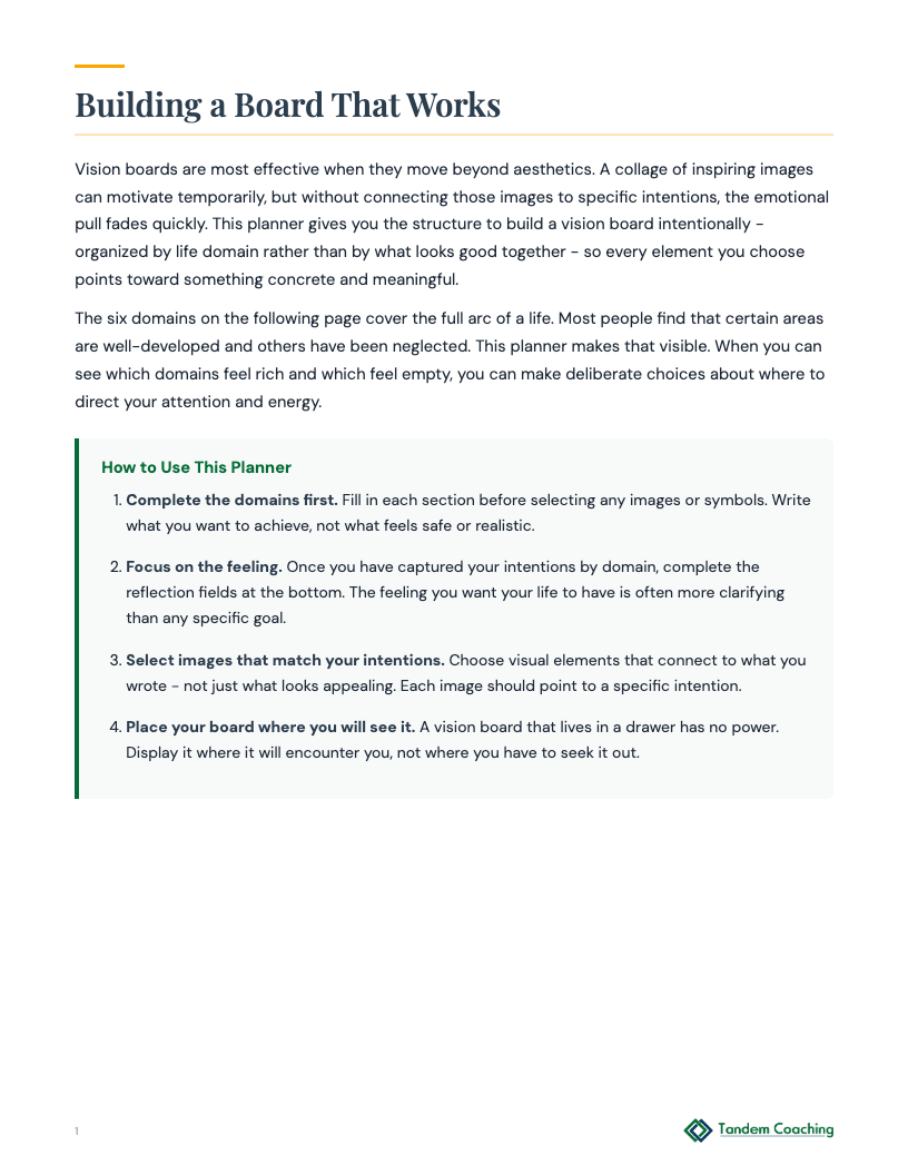 Vision Planner - preview