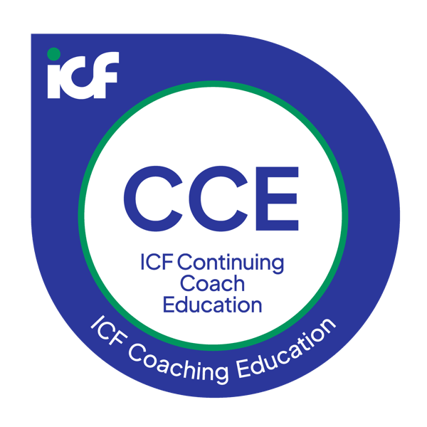 ICF Continuing Coach Education (CCE) approved badge