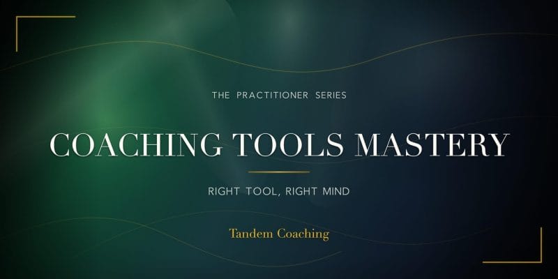 Coaching Tools Mastery course splash