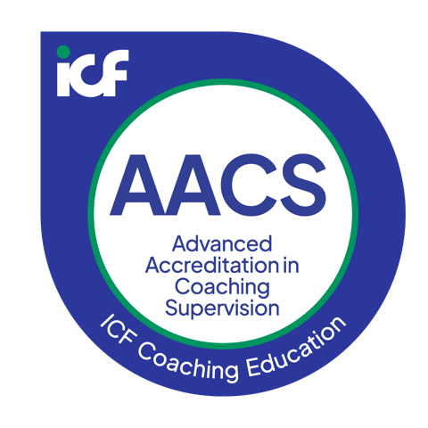 ICF Advanced Accreditation in Coaching Supervision (AACS) accreditation seal