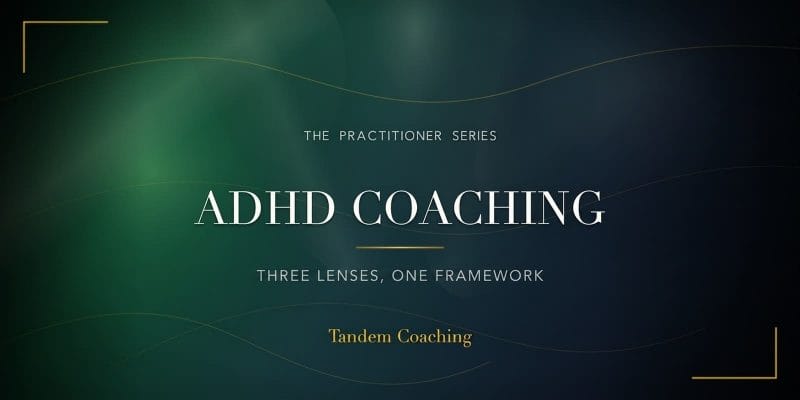 ADHD Coaching course splash